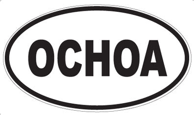 OCHOA - Oval Magnet