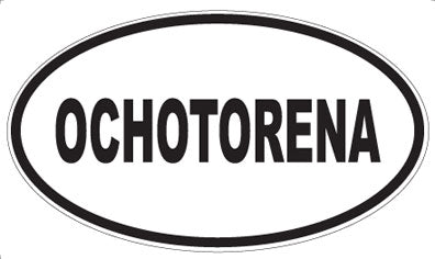 OCHOTORENA - Oval Magnet