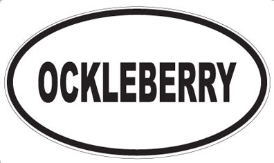 OCKLEBERRY - Oval Magnet