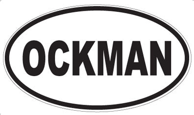 OCKMAN - Oval Magnet