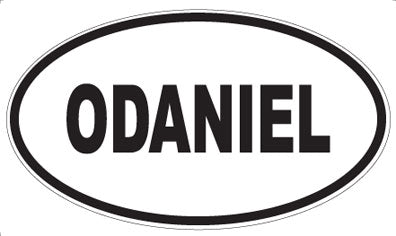 ODANIEL - Oval Magnet
