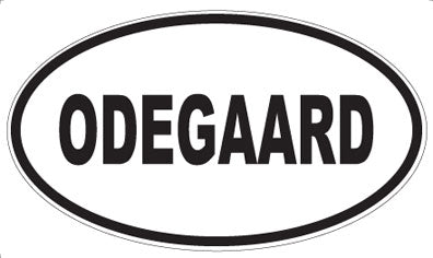 ODEGAARD - Oval Magnet
