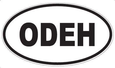 ODEH - Oval Magnet