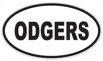 ODGERS - Oval Magnet