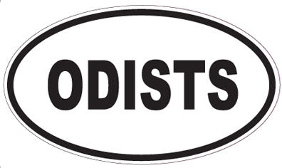 ODISTS - Oval Sticker