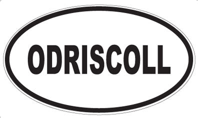 ODRISCOLL - Oval Magnet