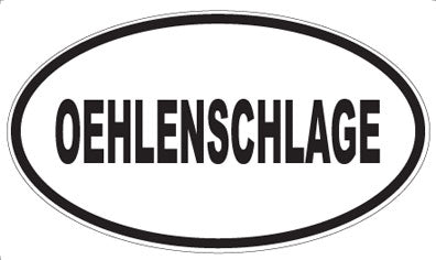 OEHLENSCHLAGE - Oval Magnet