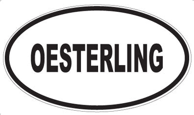 OESTERLING - Oval Magnet