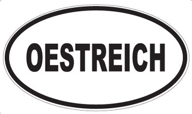 OESTREICH - Oval Sticker