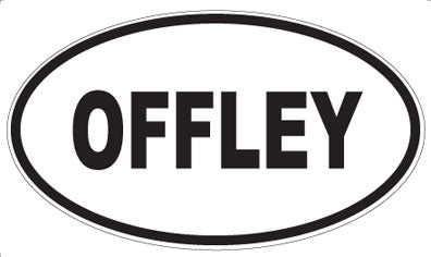 OFFLEY - Oval Sticker