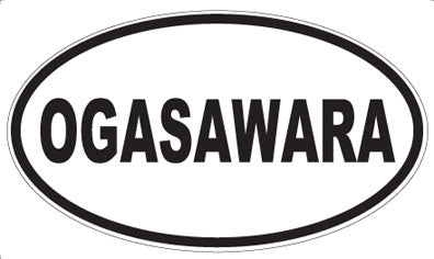 OGASAWARA - Oval Magnet