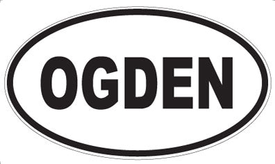 OGDEN - Oval Magnet