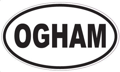 OGHAM - Oval Magnet
