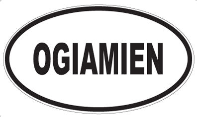 OGIAMIEN - Oval Magnet