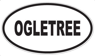 OGLETREE - Oval Magnet