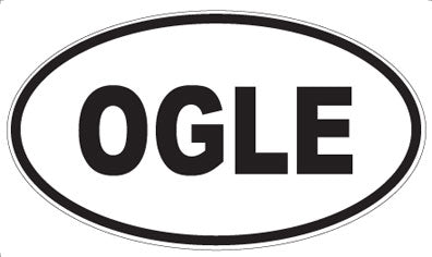 OGLE - Oval Magnet
