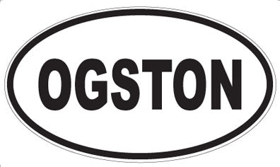 OGSTON - Oval Magnet