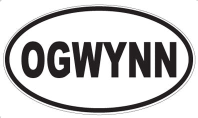 OGWYNN - Oval Magnet