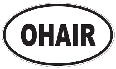 OHAIR - Oval Magnet
