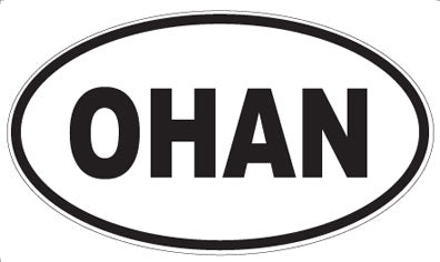 OHAN - Oval Magnet