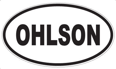 OHLSON - Oval Magnet