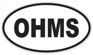 OHMS - Oval Magnet