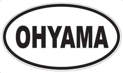 OHYAMA - Oval Magnet