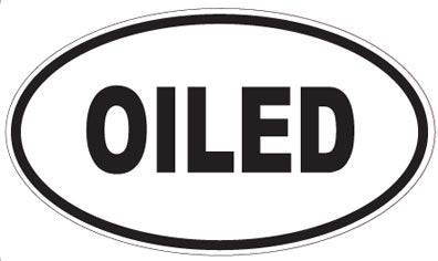 OILED - Oval Magnet