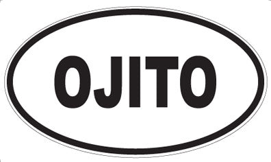 OJITO - Oval Magnet