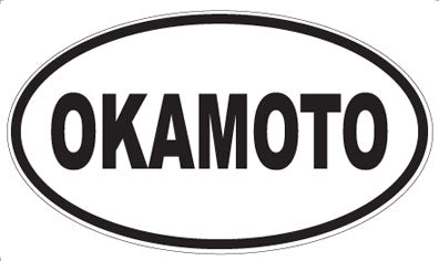 OKAMOTO - Oval Magnet
