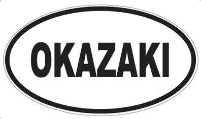 OKAZAKI - Oval Magnet