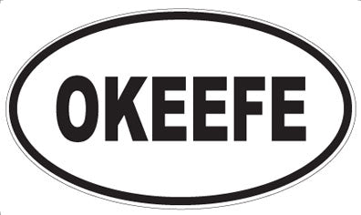 OKEEFE - Oval Magnet
