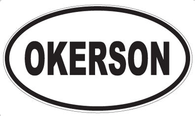 OKERSON - Oval Magnet