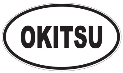 OKITSU - Oval Sticker
