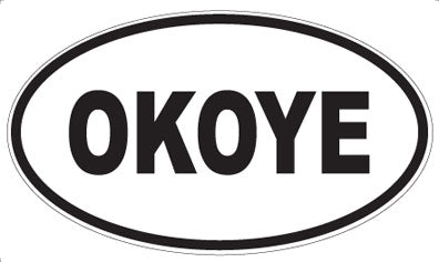 OKOYE - Oval Magnet
