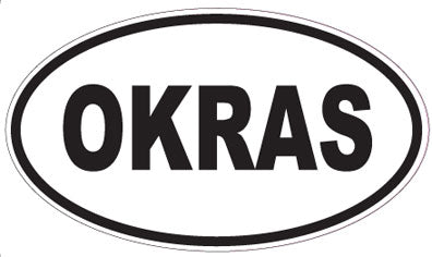 OKRAS - Oval Magnet