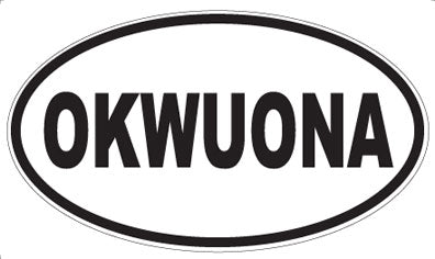 OKWUONA - Oval Magnet