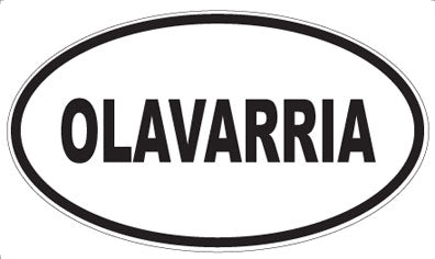 OLAVARRIA - Oval Magnet
