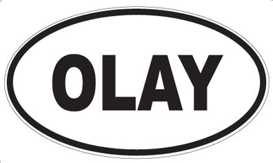 OLAY - Oval Magnet