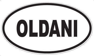OLDANI - Oval Magnet
