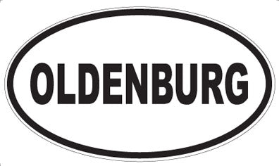 OLDENBURG - Oval Magnet