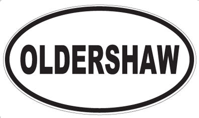 OLDERSHAW - Oval Magnet