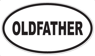 OLDFATHER - Oval Magnet