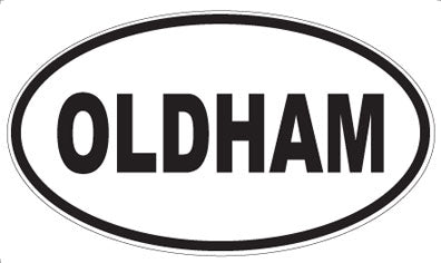 OLDHAM - Oval Magnet