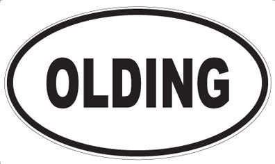 OLDING - Oval Magnet