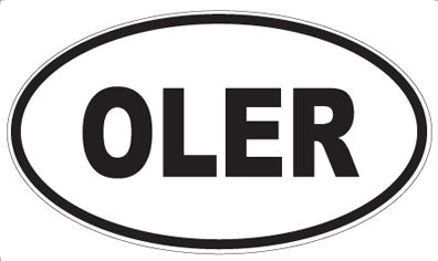 OLER - Oval Magnet