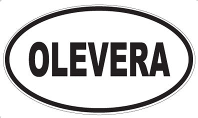 OLEVERA - Oval Magnet