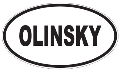 OLINSKY - Oval Magnet