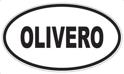 OLIVERO - Oval Magnet