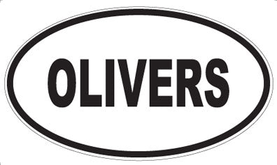 OLIVERS - Oval Magnet